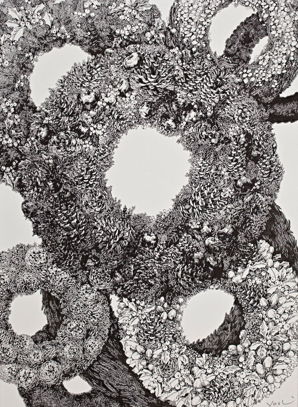 Yoshiko Nakahara, Wreath, 2009