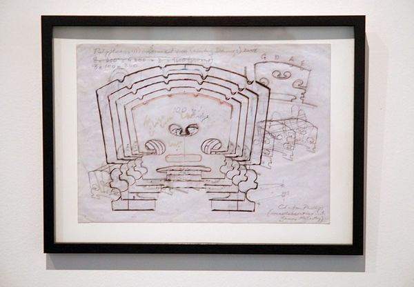 Clinton Phillips, Polyphonics 800, working drawing, 2008