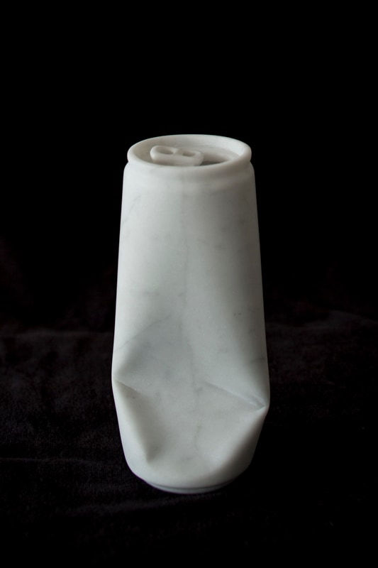 Martin Selman Crush, 2012 Carrara marble 14.0 x 6.5 x 5.5 cm