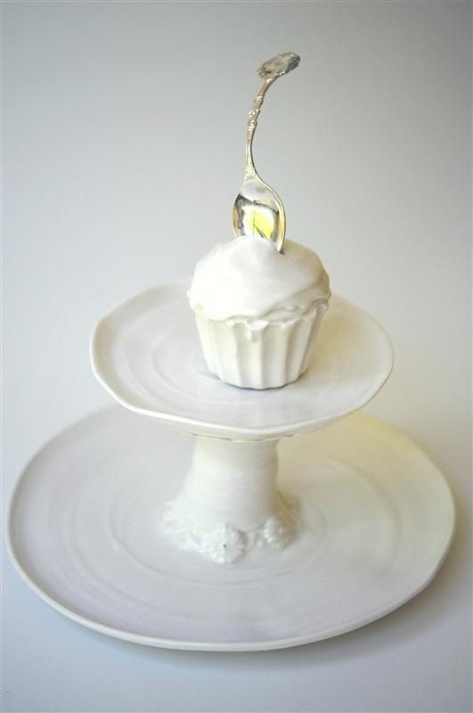 Joanne Raill Spoon Cake, 2012 Handmade ceramics 27.0 x 23.0 x 23.0 cm