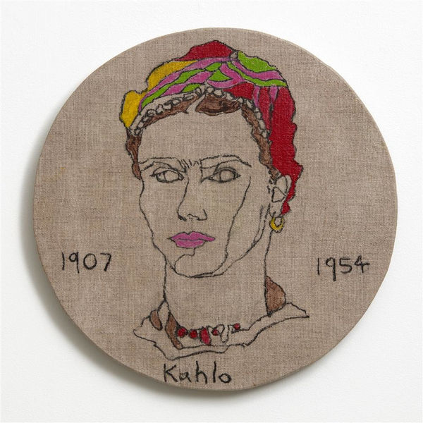 Brendan McGorry Kahlo, 2017 acrylic and charcoal on linen 33.0 x 33.0 cm