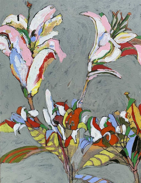 Brendan McGorry Slow Rush, 2020 acrylic and charcoal on canvas 470 x 355 mm