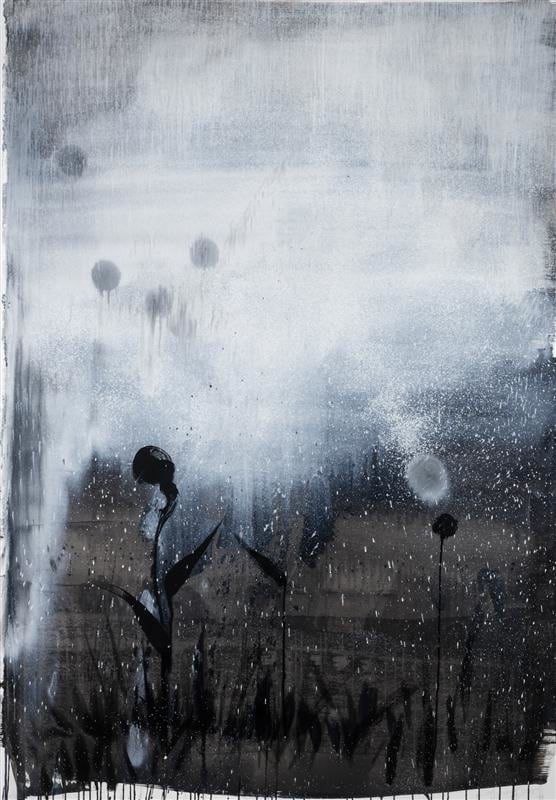 Cruz Jimenez Old Age Echoes, 2016 Mixed media on paper 158.0 x 118.0 cm