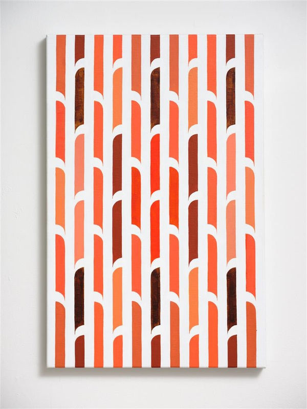 Jon Tootill MATUKU ITI, 2020 acrylic on canvas 70.0 x 46.0 cm