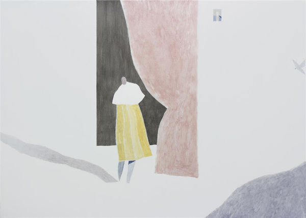 Alan Ibell The Medium, 2021 acrylic on canvas 113.0 x 157.5 cm