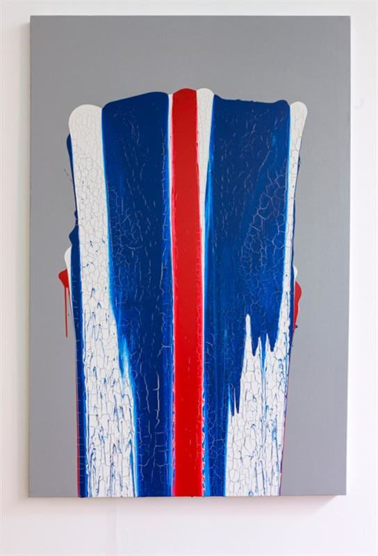 Justine Singing Moon Dissolving Boundaries II, 2013 Oil and acrylic on canvas 152.5 x 101.5 cm