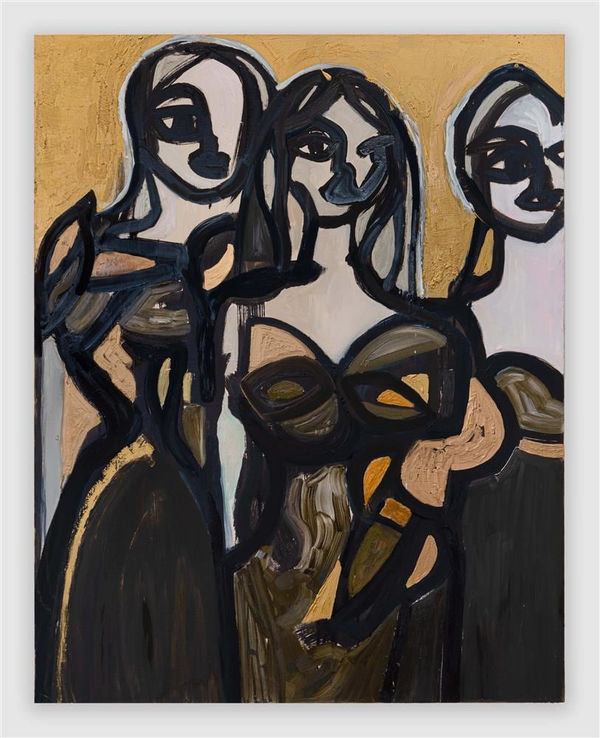 Natasha Wright, The Three Graces in Camo, 2021