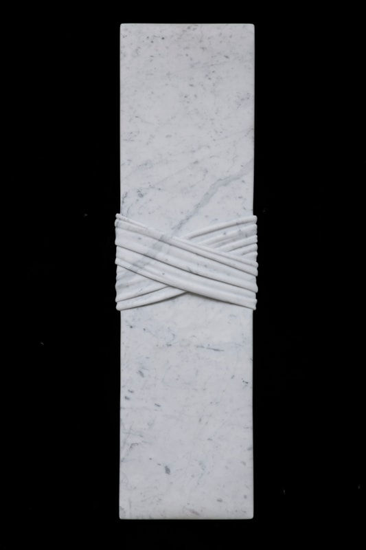 Martin Selman Bind, 2013 Carrara marble 93.0 x 27.5 x 9.5 cm