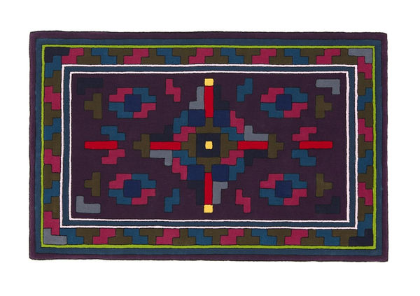 Scott Eady Krasnaya krasavitsa, 2017 woolen Dilana tuft rug