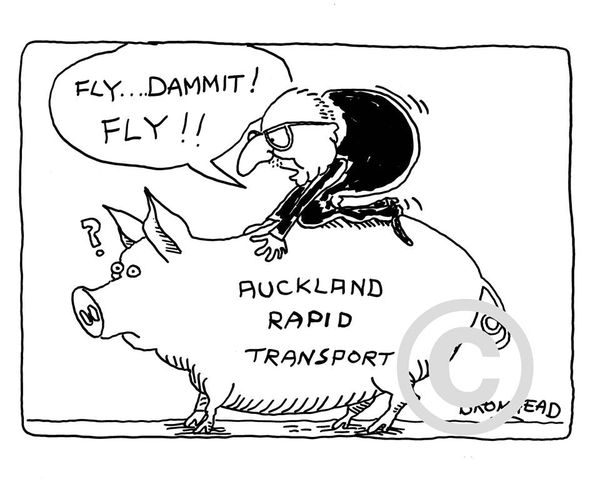 Peter Bromhead, Trying to get a Pig Airborne, 1964