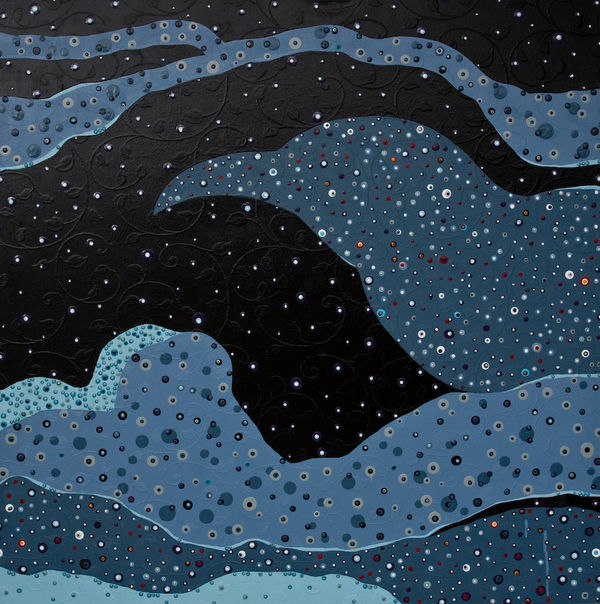 Holly Mackinven, Interior Landscape in Blue, 2008