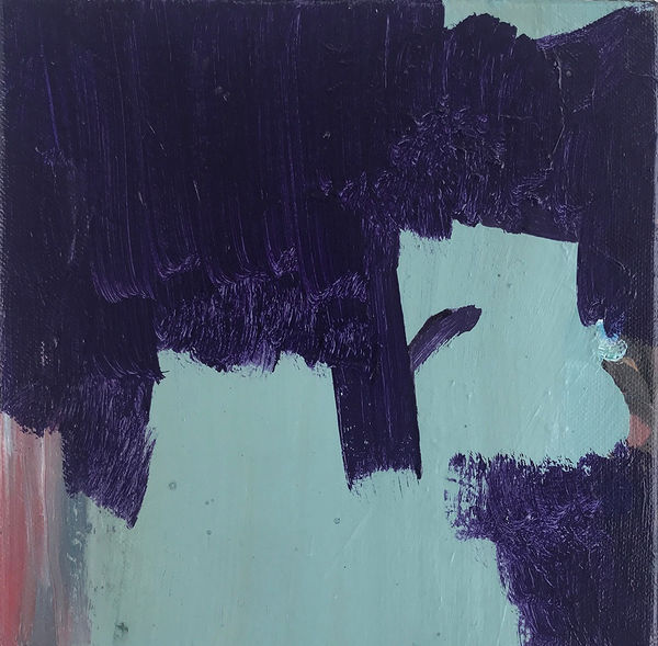 John Oxborough Little Dog, 2019 acrylic on canvas 20.0 x 20.0 cm