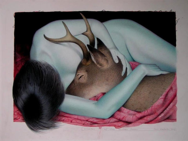 Paul Martinson Limbo of the Mother Venus, 2009 Watercolour, watercolour pencil and gouache on paper 45.0 x 63.0 cm