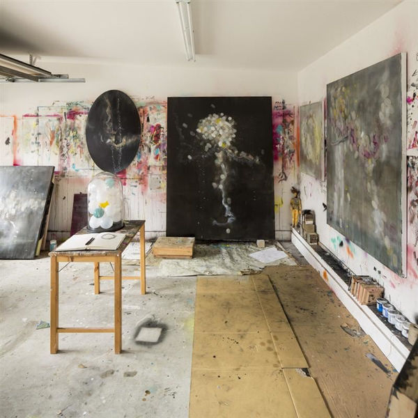 Cruz Jimenez Bubble Boy, studio installation, 2013