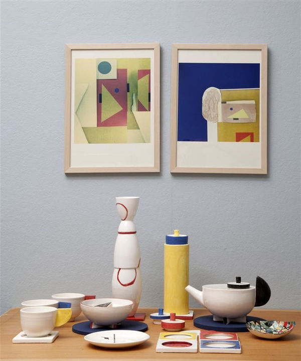 Julia Holderness The Group Show, 1961: a catalogue in card and ceramic, 2016 Mixed media, print only for sale, edition of 12