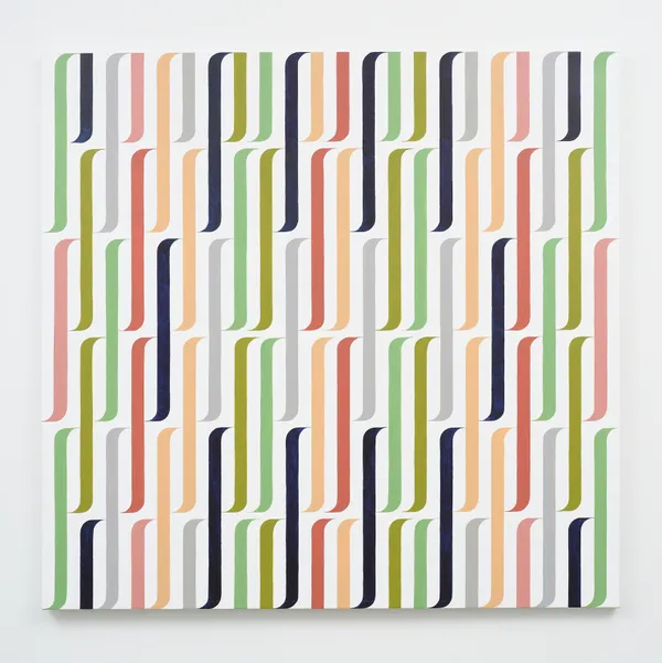 Jon Tootill Harakeke (12), 2025 Acrylic on linen canvas 1300 x 1350 mm