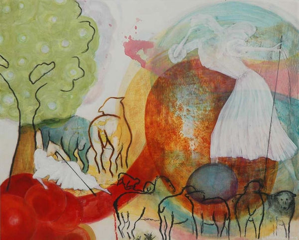 Linda Holloway, Bo Looks For A Sign, 2007