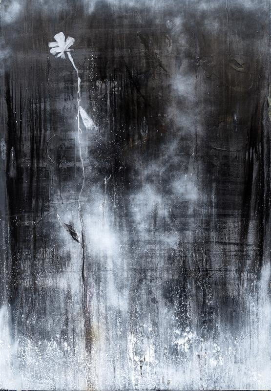 Cruz Jimenez Our First Night, 2016 Ink on paper 158.0 x 118.0 cm