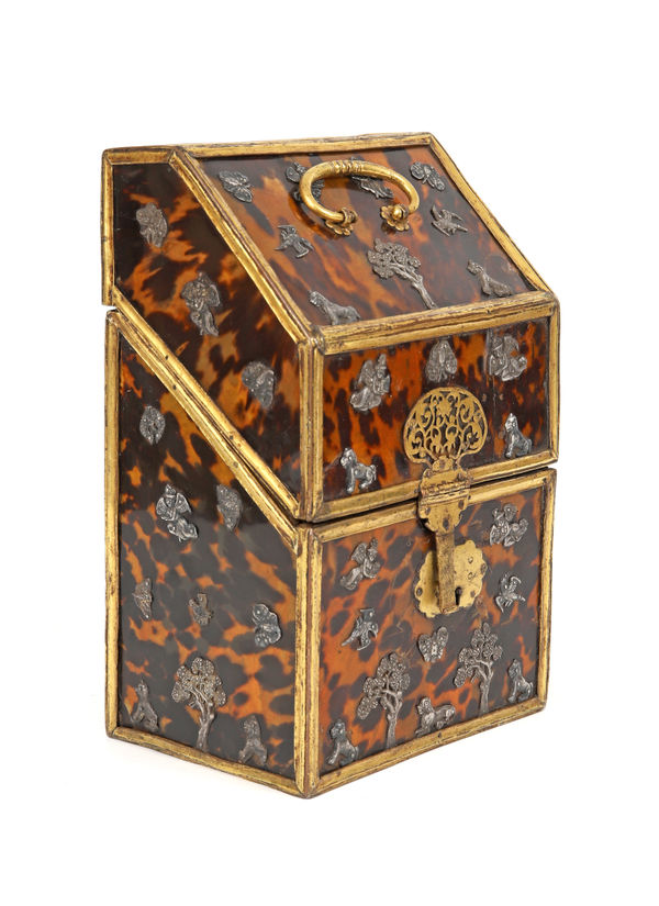 A Mexican Knife box said “barretina”, Mexico, Guadalajara, 18th c.