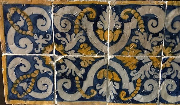 Barra Ornamental de Azulejos, Lisboa, séc. XVII (inícios)