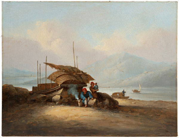 Escola Chinesa, Macao Tanka Women, séc. XIX