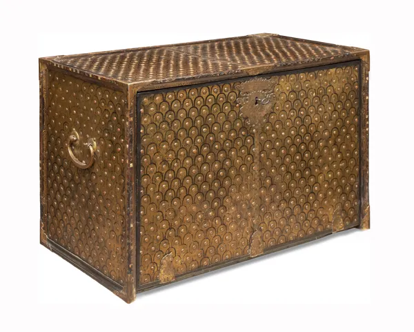 Namban writing cabinet with fish scales decoration, Japan, Momoyama period (1573-1603)
