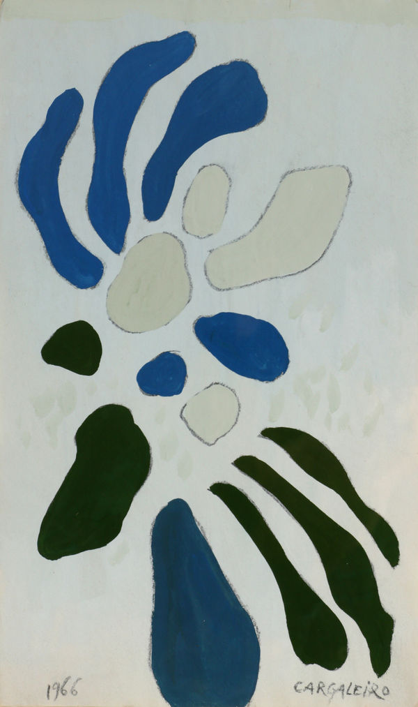 Manuel Cargaleiro, Sem Título, 1966
