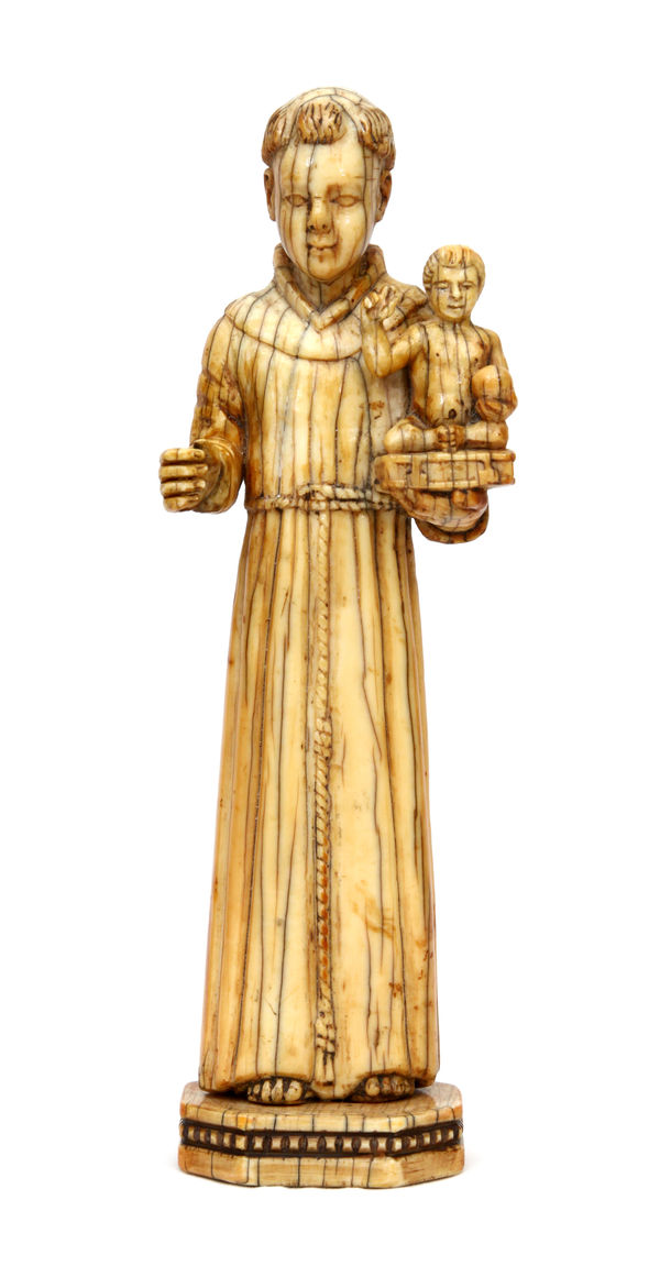 Saint Anthony with Baby Jesus, Ceylon, 17th c.