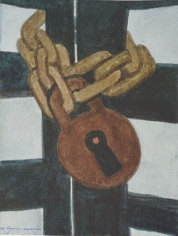 Sukhee Tsagaan (Mongolia), Composition 69, 1985