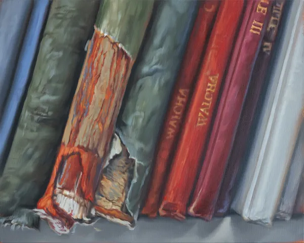 Xiaoze Xie Yale University Music Library, 2021 Oil on canvas 32 x 40 in 81.3 x 101.6 cm