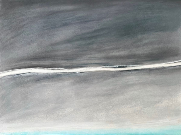 Bilgé (Turkey/US), Sky Pastel (White Center), 1975