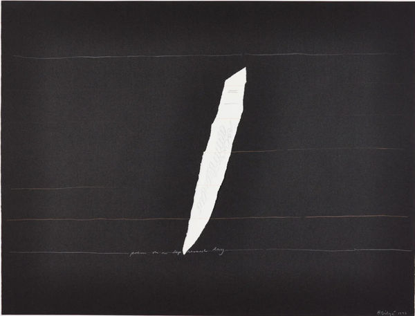 Bilgé (Turkey/US), Poem On a Depressed Day, 1975