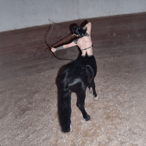 Aya Shalkar (Kazakhstan/US), MERGEN II - A photo reconstruction of the archer centaur Mergen, discovered at a burial site near the Tarbagatai mountain range, dated to the 6th century CE. The site is believed to belong to the Peri civilization that once inhabited the region. Mergen w, 2025