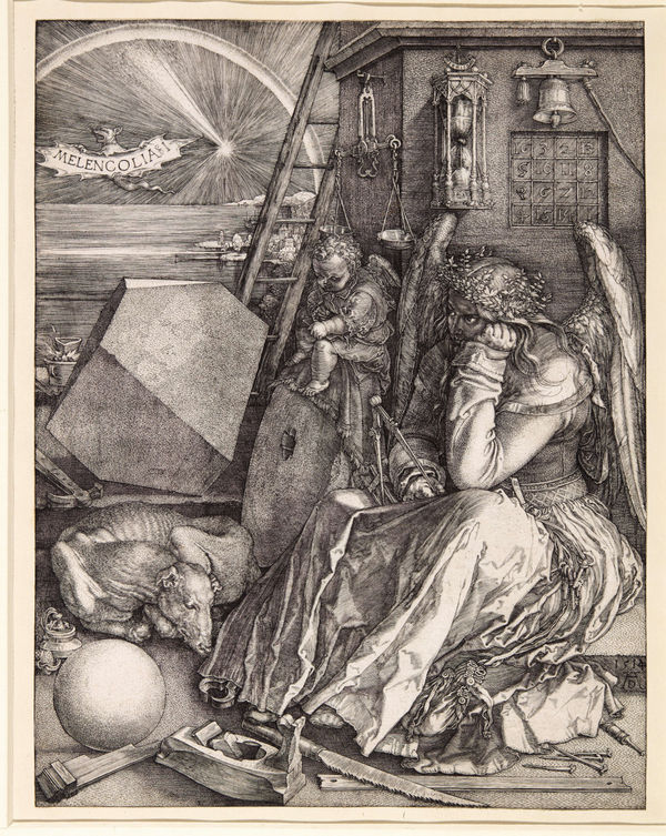 Albrecht Dürer, Melencholia I (B. 74; M., Holl. 75), 1514