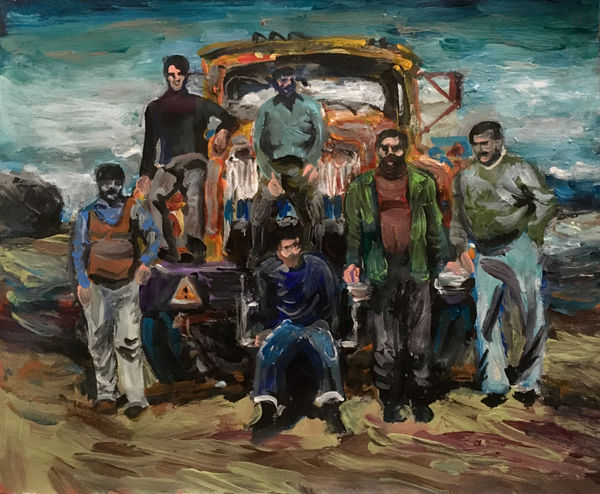 Hanie Homauni, Before the tripe, 2022