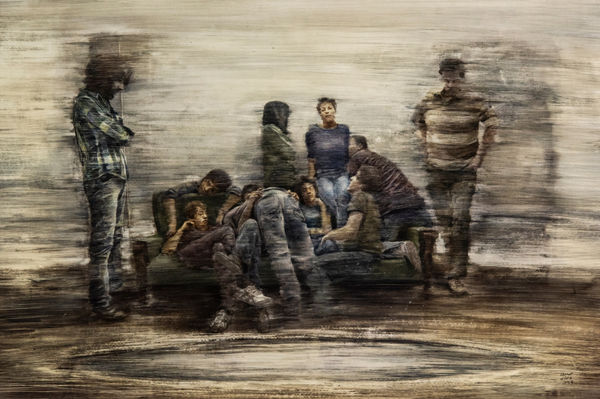 Sadegh Hemmati, The impossible boundary, 2022