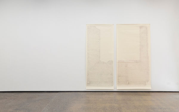 Carolyn Eskdale, Lonquists' back room drawings (West wall 7 & 8), 2024