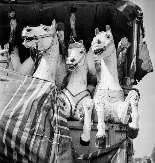 La fête est finie, le retour de la foire du Trône, 1933 Tirage argentique sur papier baryté 40x50 cm Edition of 15 plus 5 AP