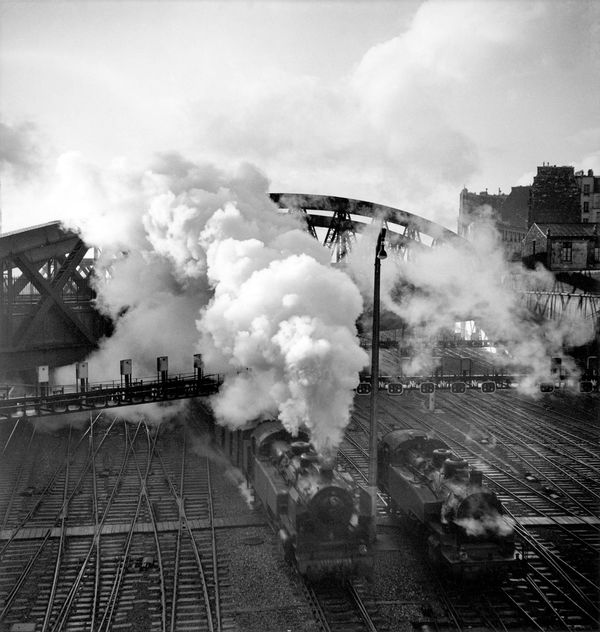 Locomotive de la Gare du Nord, 1935 Tirage argentique sur papier baryté 18x24 cm Unlimited edition