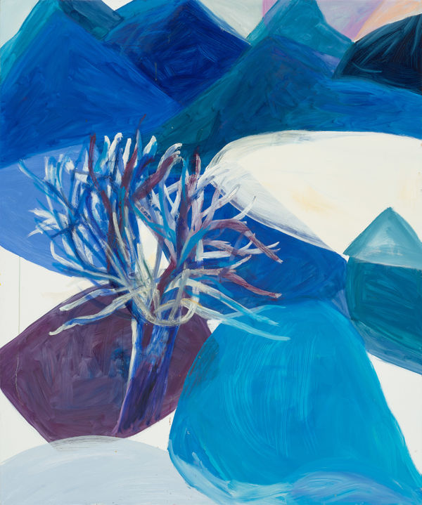 Maria Zerres, Baum im Winter, 2004