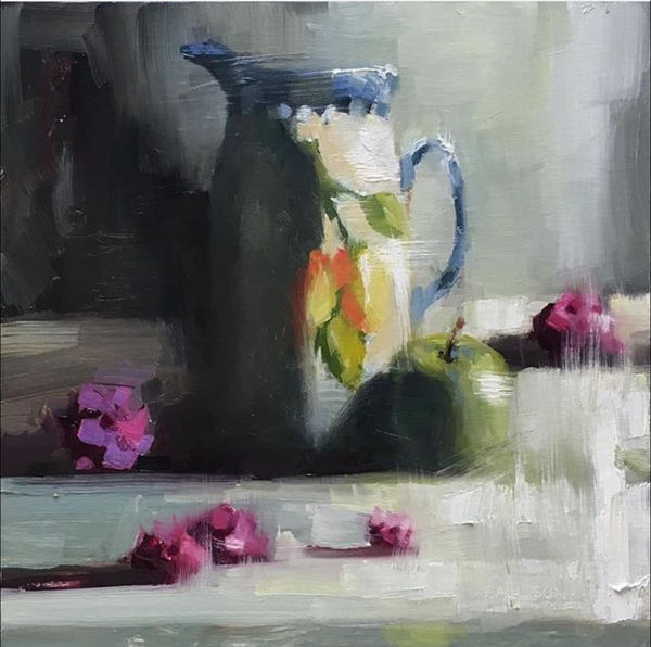 Vanya Allison, Pitcher with Apple