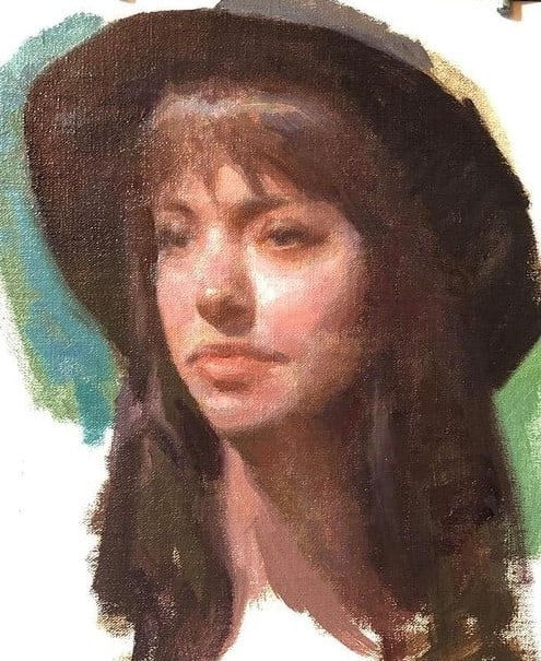 Remelle Tanhueco, Female in Hat