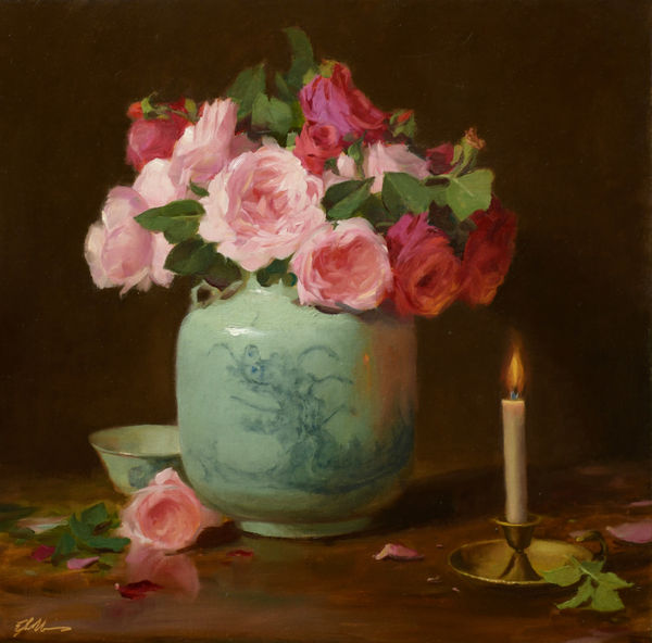 Elizabeth Robbins, Roses by Candlelight