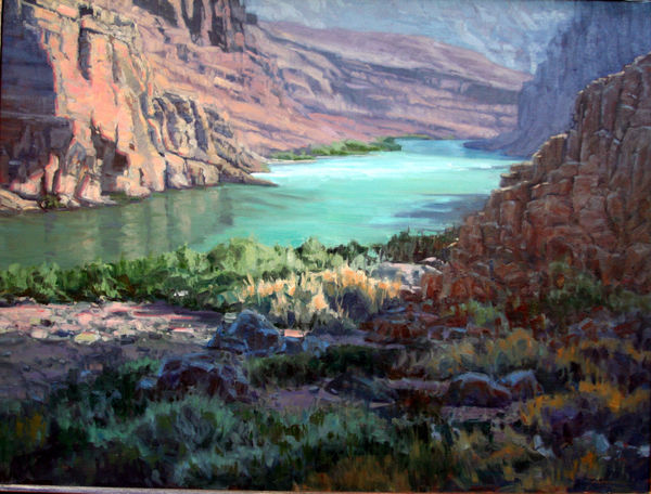 Susie Hyer, Perched Above the Canyon