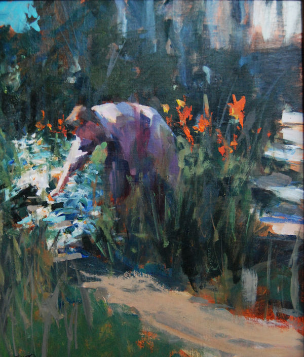 Margaret Dyer, A Garden at la Bonne Etoile