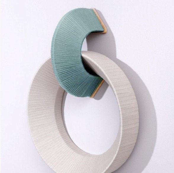 Ivana Taylor, Wrapped Circle (two pieces), 2021