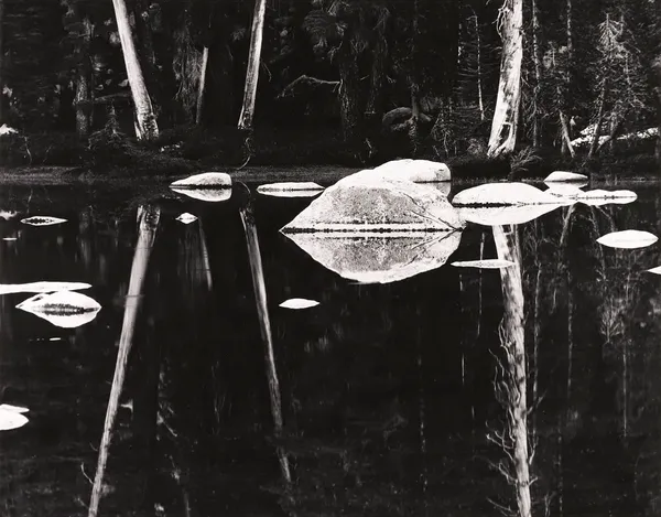 Robert K. Byers, Pond, Tioga Road, Yosemite, CA, 1982