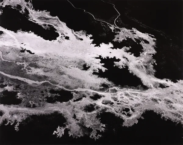 William Garnett, Salt, Death Valley, CA, 1954