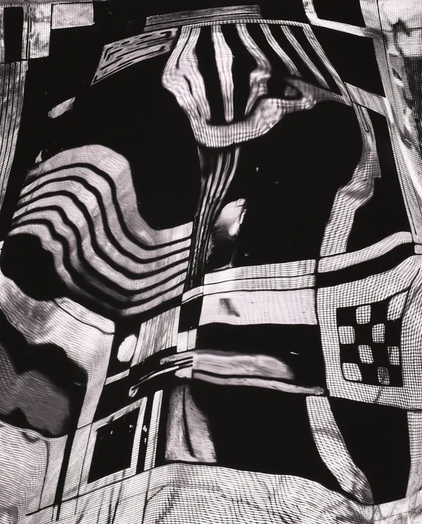 Brett Weston, Reflections Through Window, 1954