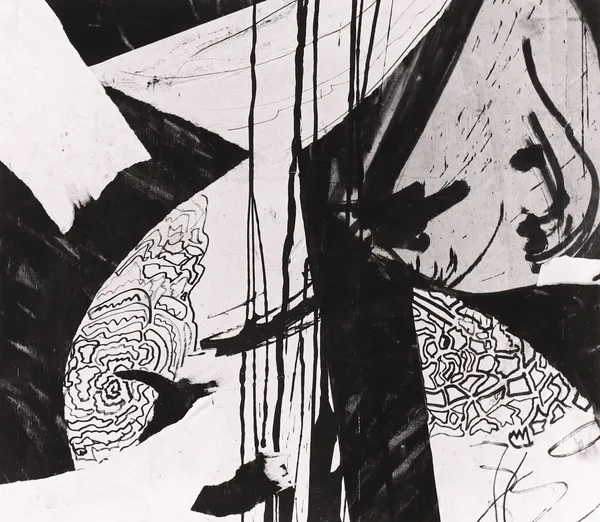 Robert K. Byers, Graffiti on Wall, Paris, 1975